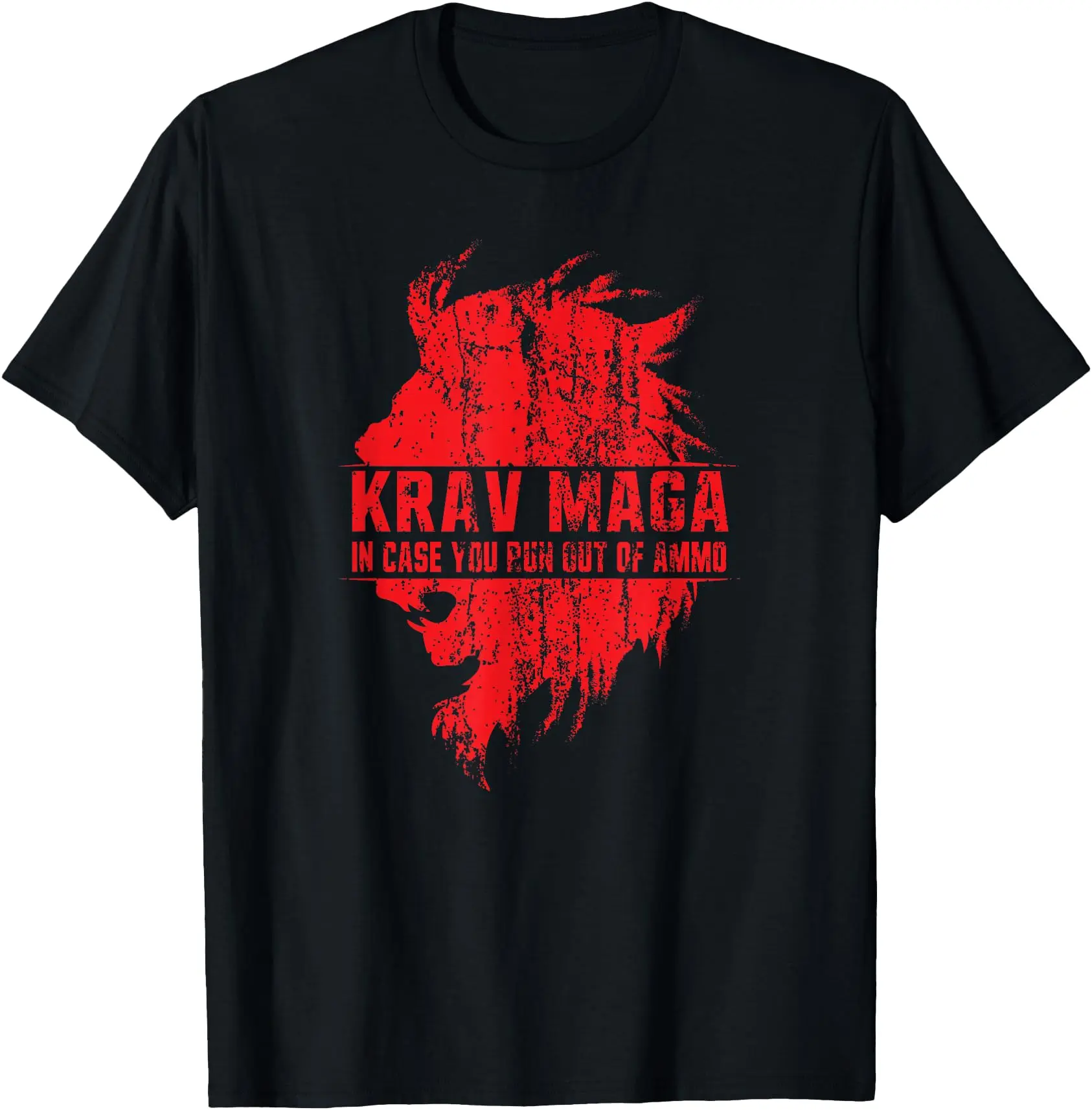 Krav Maga Martial Arts Combat Self Defense IDF Gift Unisex T-Shirt Cotton Menswear Man Classic