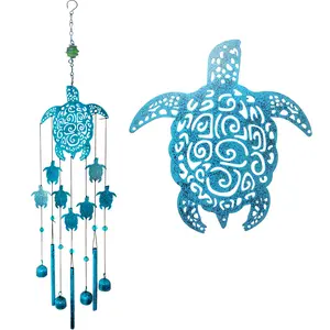 Wind Chimes, Sea Turtle Wind Chimes for Outside, Memorial Gift for Mom, Wind Chimes Outdoor Clearance, Garden Decor, Turtle Lover Gifts