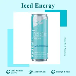 Red Bull Iced Edition Energy Drink Iced Vanilla Berry 12 fl oz can 355 mL 1 CAN