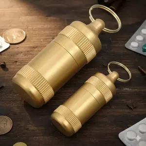 Mini Portable Multi-Use Storage Bottle with Hidden Mini Spoon | Reusable Airtight Waterproof Secure & Compact Organizer for Travel, Home & Daily Essentials | Efficient Storage Solution Travel Bottles