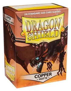 Dragon Shield Matte Sleeves - Copper (100-Pack)