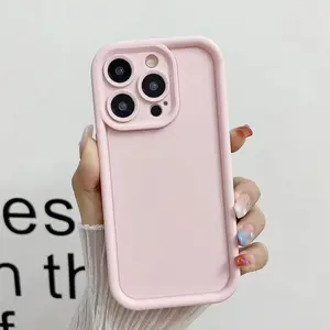Full Coverage Shockproof Anti-Slip Phone Case |     TPU Soft Bumper, Dopamine Colors, Drop Protection, Protective Cover for iPhone 17 16 15 14 13 12 11 Pro Max X/XS/XSMAX