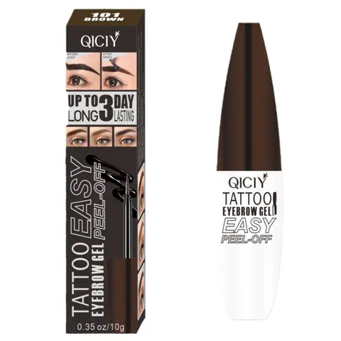 Waterproof Tattoo Eyebrow Gel, Volumizing & Long-Lasting, Natural Finish, Easy Application, Perfect Gift for Girls, 24-Hour Wear, Volumizing Brow Filler, Tinted Eyebrow Gel, Brow Styling Gel, Gel Eyebrows, Waterproof Eyebrow Makeup, Brow Makeup Products