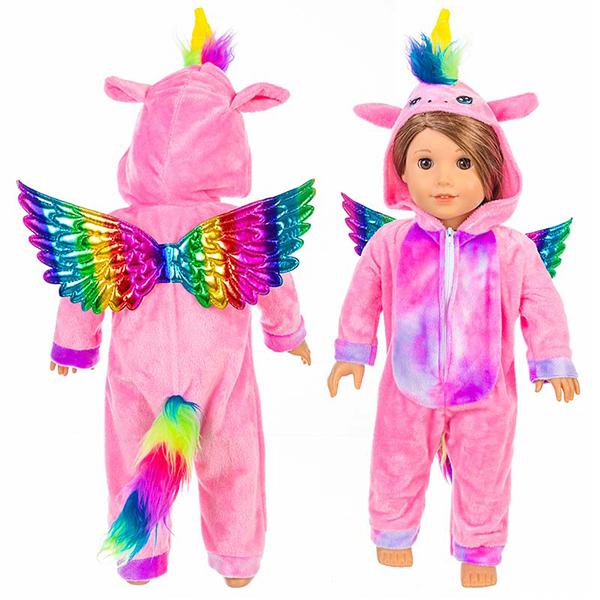 Tie dye sleeping bag+set and accessories suitable for 45cm/18inch dolls, not including dolls. The best children's holiday gift