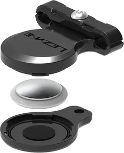 LEZYNE Matrix Saddle Tagger, Stealth Bicycle Airtag Seat Mount Case, Lightweight, Durable Composite Matrix, IPX7 Waterproof, Hidden Airtag Holder for Bikes