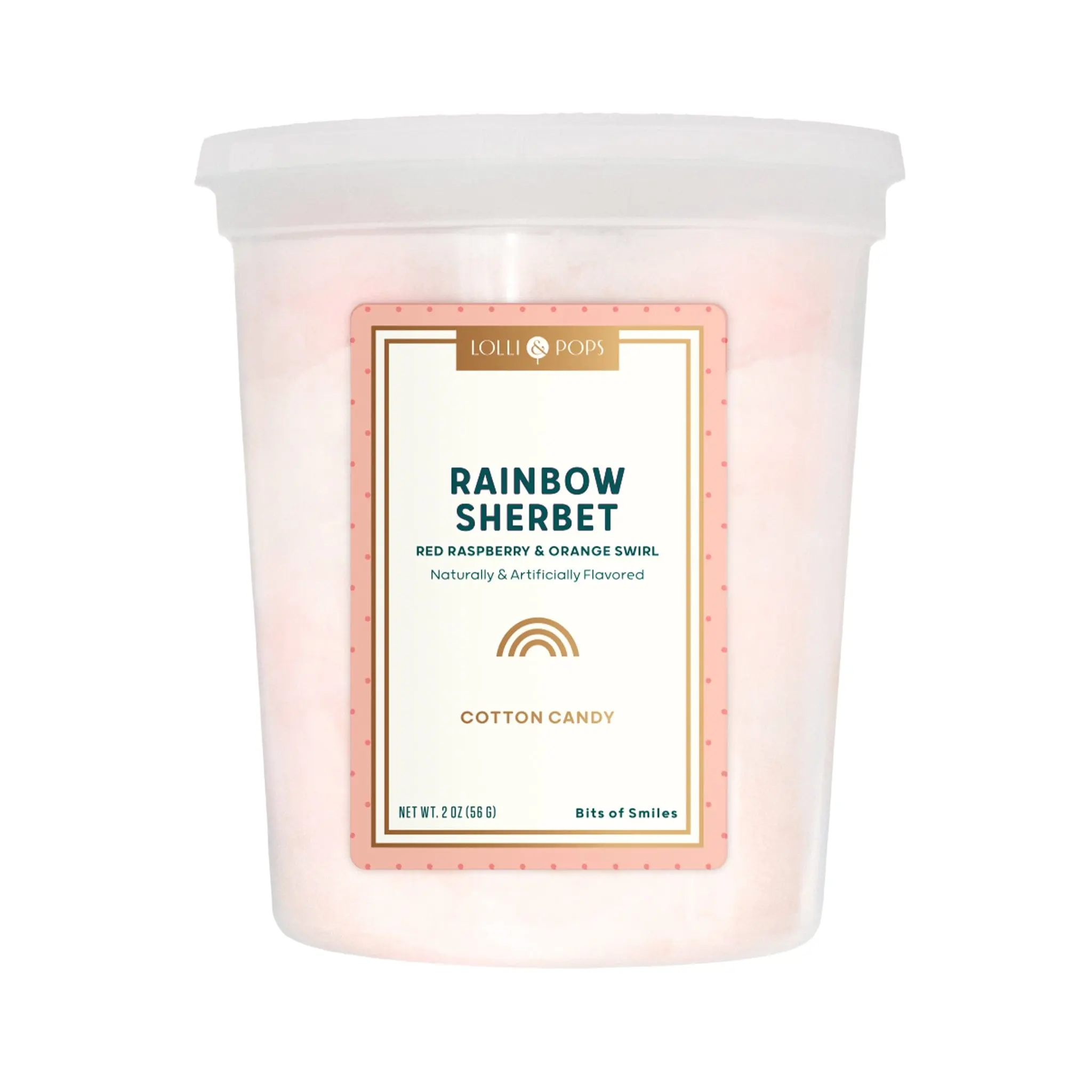 Rainbow Sherbet Cotton Candy