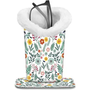 Plush Lined Eyeglasses Holder, Glasses Stand Case, Anti-scratch Glasses Storage Organizer for Desk, Nightstand, Office