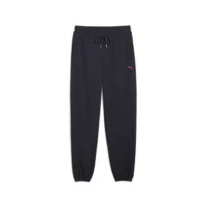PUMA Mens Premium Essentials Relaxed Graphic Sweatpants Casual - Black