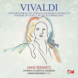 Vivaldi - Vivaldi: Concerto for Flute, Strings and Basso Continuo in D Major,Op. 10, No. 3, RV 428 Il Gardellino  [COMPACT DISC - CD] Rmst