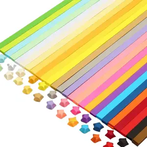 1030 sheets Origami Stars Papers Package DIY Paper - 27 Colors