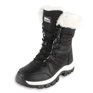 FANMMING Warm Winter Boots – Unisex Waterproof Plush Snow Shoes for Cold Weather