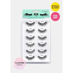 AOA Studio Eyelashes - Alexis 6-Pack