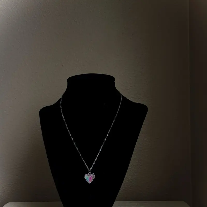 Sweet & Cute Silver Necklace - Lightweight Handmade Jewelry