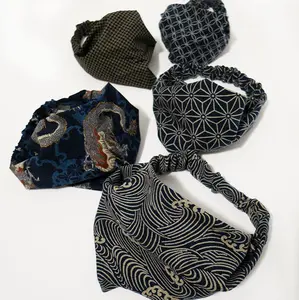 Daimyō Collection — Handmade Japanese Headband Limited Edition · Artisan Japanese Fabrics · Unisex - TikTok