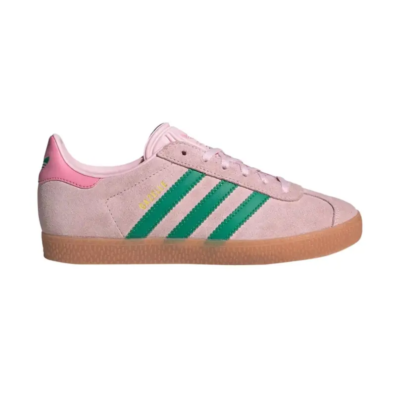 adidas gazelle silver green womens adidas Women's Originals Gazelle Bold Shoes main image 1