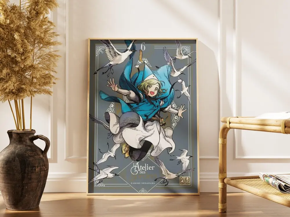 Coco Witch Hat Atelier Poster - Fantasy Anime Wall Art Print