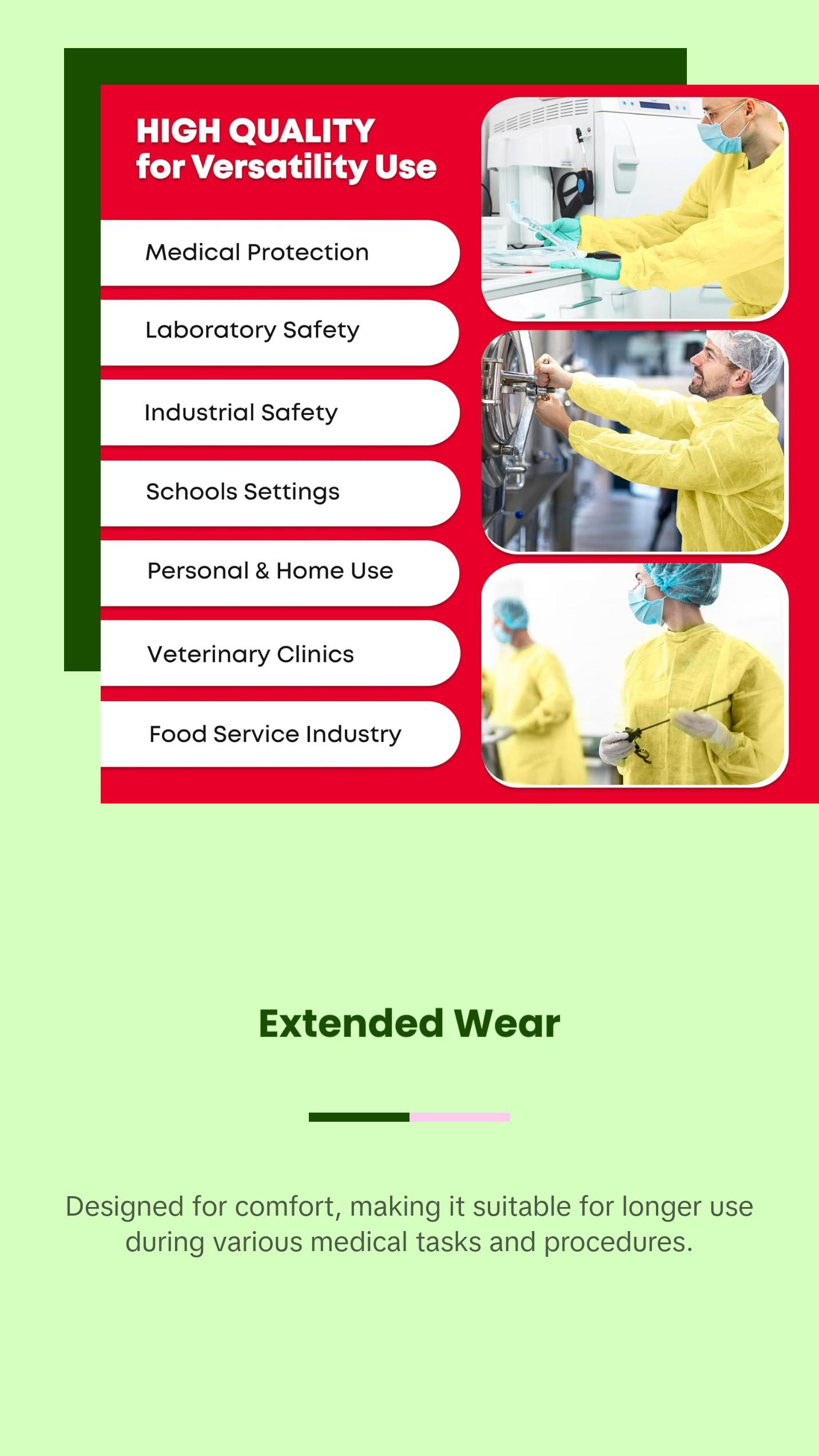 Isolation Gown, Yellow