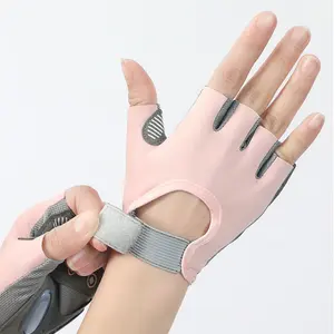 New Half-Finger Gloves Anti-Slip Cycling Fitness Sports Gloves Multi-Color Options Palm Protector Universal Gloves Wholesale