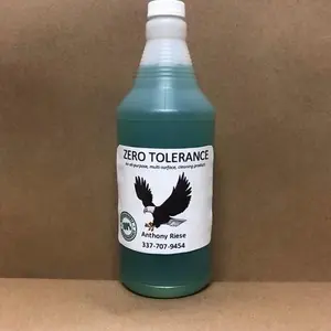 Zero Tolerance All-Purpose Household Spray Cleaner - Multi-Surface Stain Remover for Home Spring Cleaning (Kitchen, Bathroom Use)