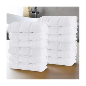 Superior Cotton Waffle Honeycomb 12 Piece FaceTowel Set