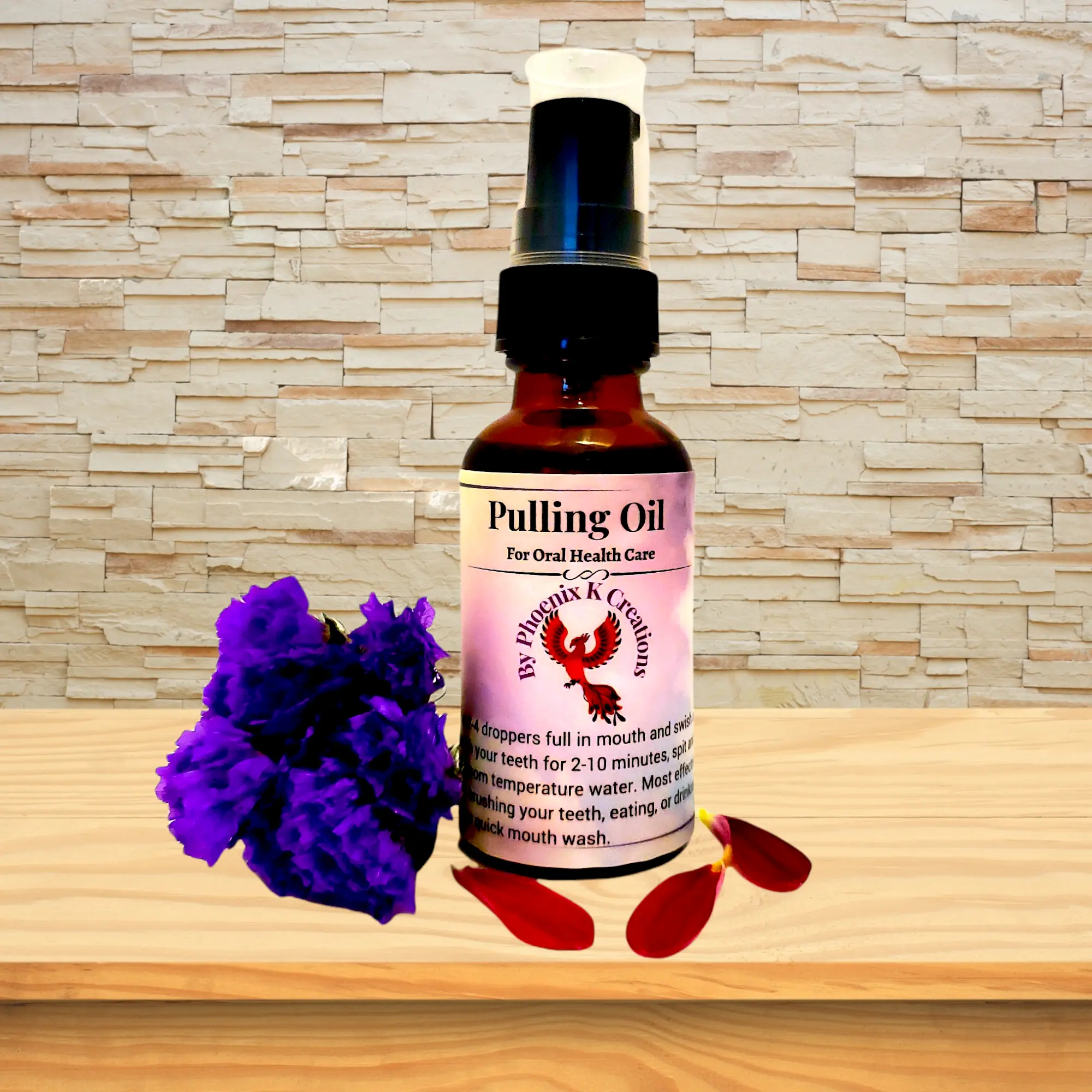 Organic Pulling Oil
