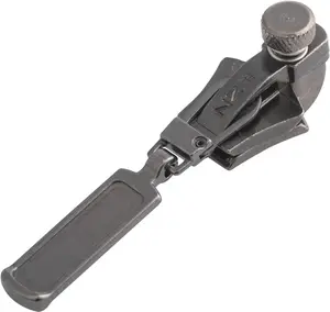 (Large, Black Nickel) - See Size Guide - Universal Zipper Repair Kit for Wetsuits, Luggage, Bags - Backpack Zipper Replacement Repair Kit - Instant Zipper Fix