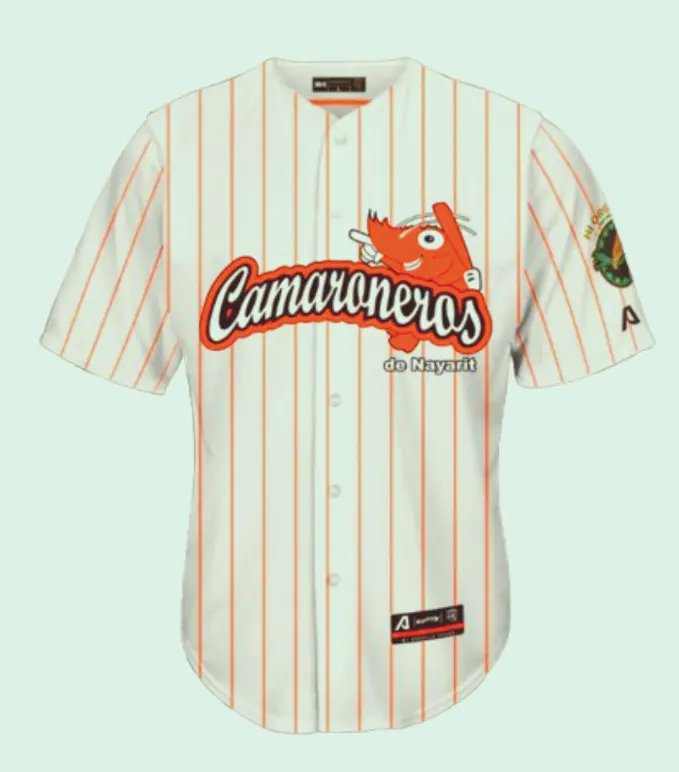 CAMARONEROS DE NAYARIT MEXICO BASEBALL JERSEY