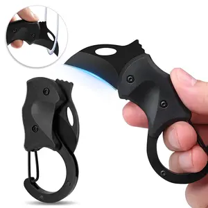 BMTWE 1 PCS Mini Folding Knife with Keychain Portable High Hardness Multi-purpose Knife for Home Fishing Hiking Camping Outdoor Work Hanging Ornaments Decoration