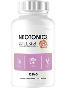 Neotonics - Neotonics Skin & Gut Dietary Supplement, 60 Capsules