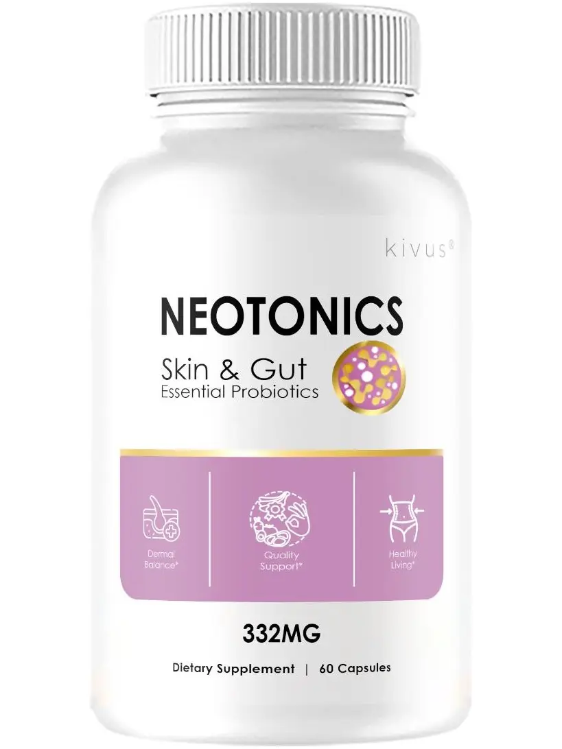 Neotonics - Neotonics Skin & Gut Dietary Supplement, 60 Capsules