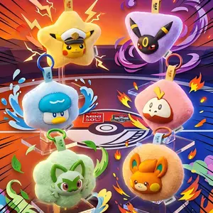 MINISO Pokémon Horizons Series Scented Vinyl Plush Keychain Blind Box – Kawaii Pendant with Sweet Smell, Soft Touch Collectible Surprise, Perfect Gift for Pokémon Fans & Holiday Giving