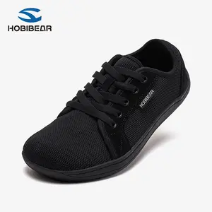 HOBIBEAR Womens Mens Minimalist Barefoot Shoes Zero Drop Wide Width Fashion Sneaker Trainer Sports Shoes Women's Cloudfoam Pure Soft And Flexible