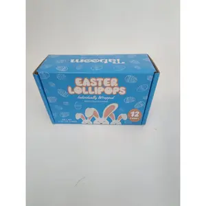 Candy Variety  12 individually wrapped Assorted Colorful Shapes With Bunny, Egg, Carrot Easter Suckers For Kids Classroom.Gifts  Treats