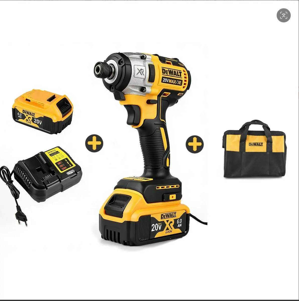 DEWALT DCF887 Cordless Impact Driver Brushless Motor Electric Drill 1/4-In 205NM High Torque Power Tools For 20V Lin-ion Battery