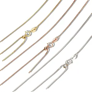 Universal Boxed Chopard Chain 40-55cm Long Chain, with Small Hole Pendant DIY Necklace Universal Chain Gift for Girlfriend