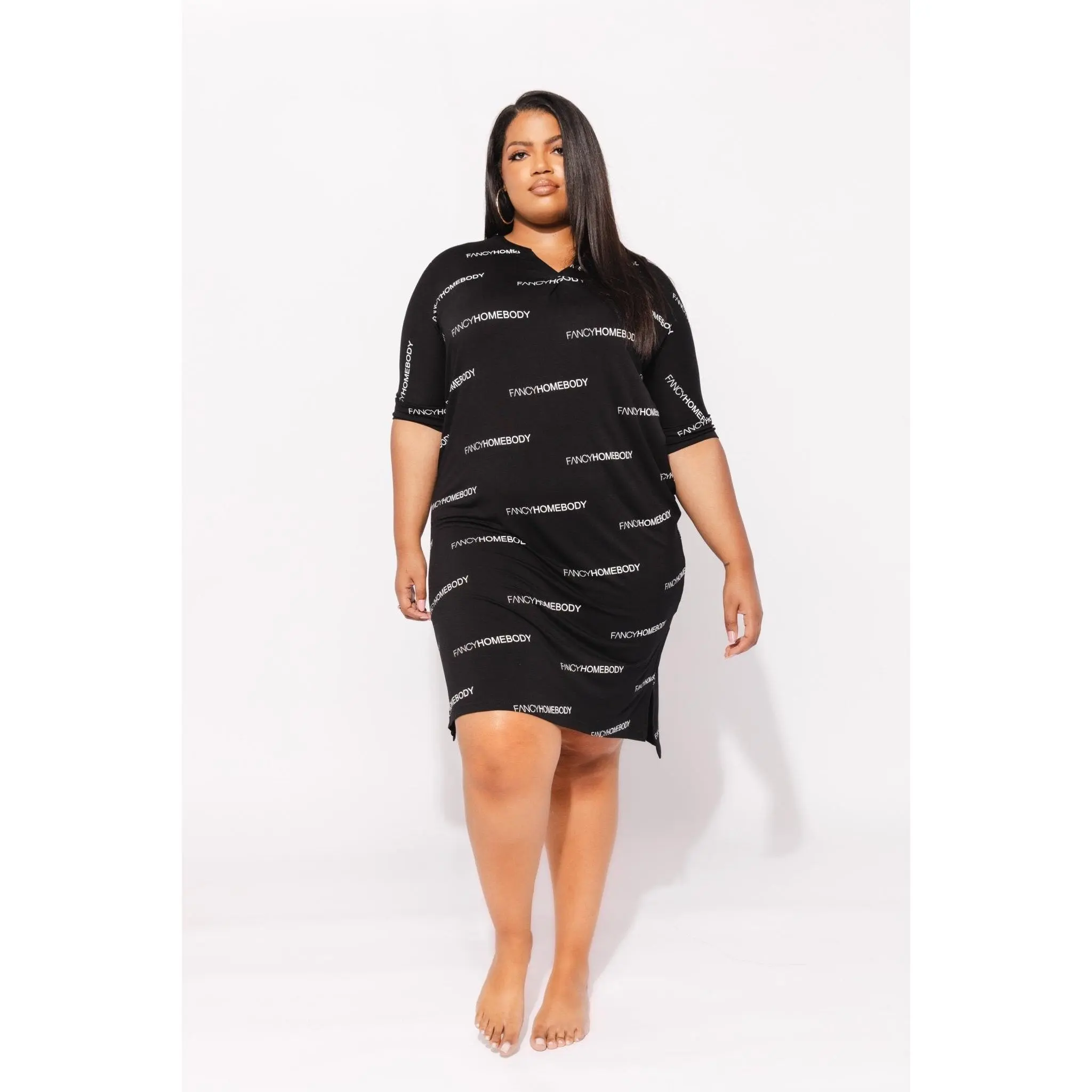 LogoLuxe Night Gown