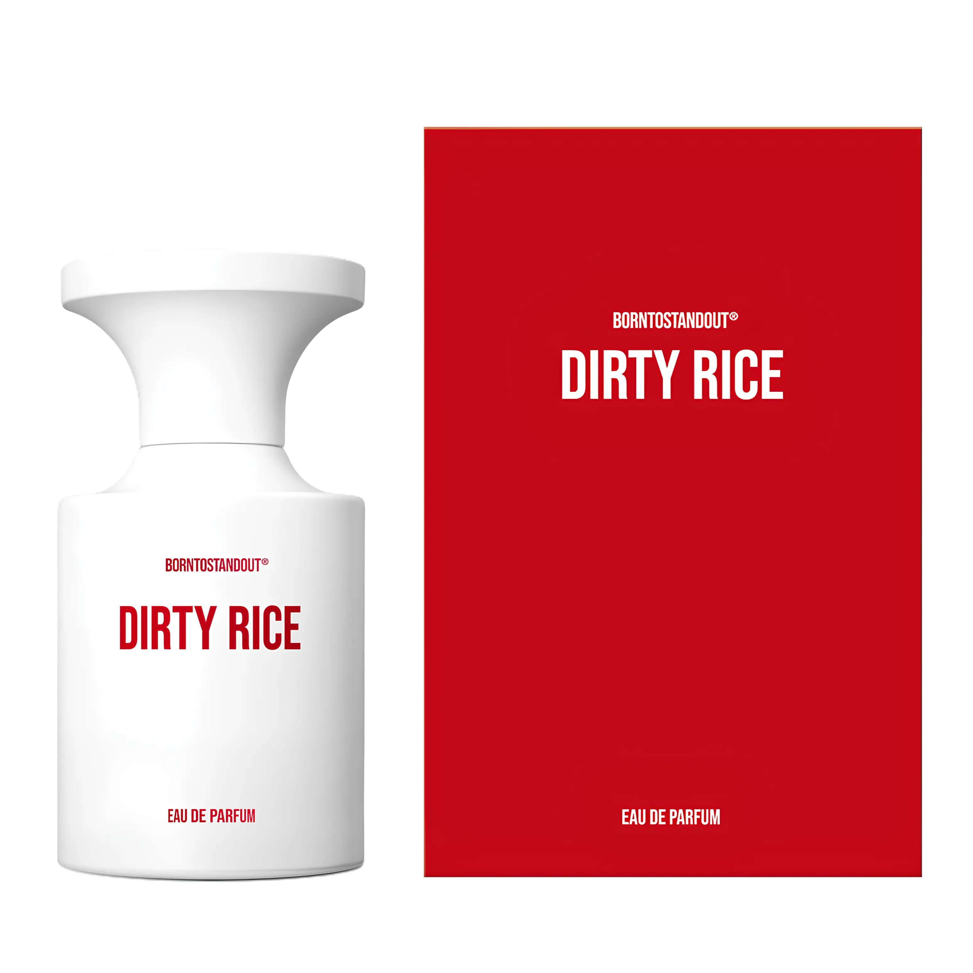 Borntostandout Dirty Rice for Unisex Eau de Parfum Spray, 3.4 Ounce