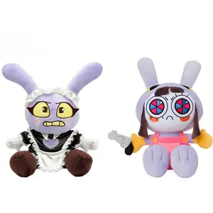 Maid Jax Plush Toy Jax Maid Digital Circuses Plush Doll Jax Maid Plush Plushie Bunny Rabbit Stuffed Animal Soft Birthday Gift