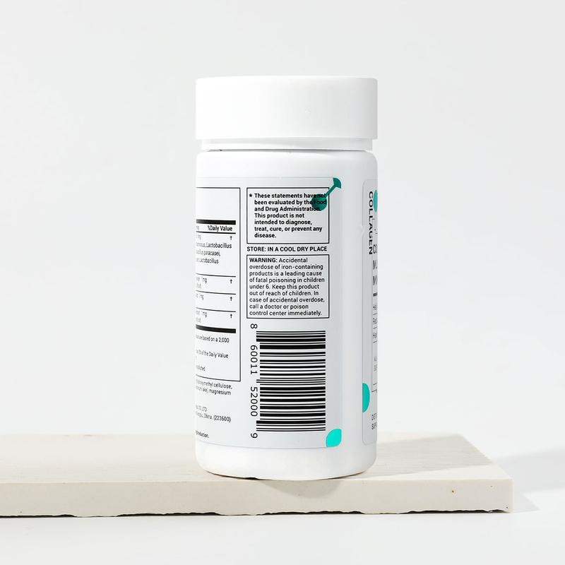 DrBioCare Collagen 6 bottle, Vitamin & Mineral, Vb & Multivitamin, Contains Vd3,VC,Probiotics,VE,Healthcare Supplement Dietary Colagen