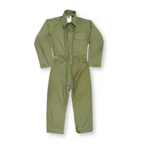 GI Utility Cotton Coverall with Velcro - Suitable for Men's Outfit, Ideal for Workwear and Outdoor Activities