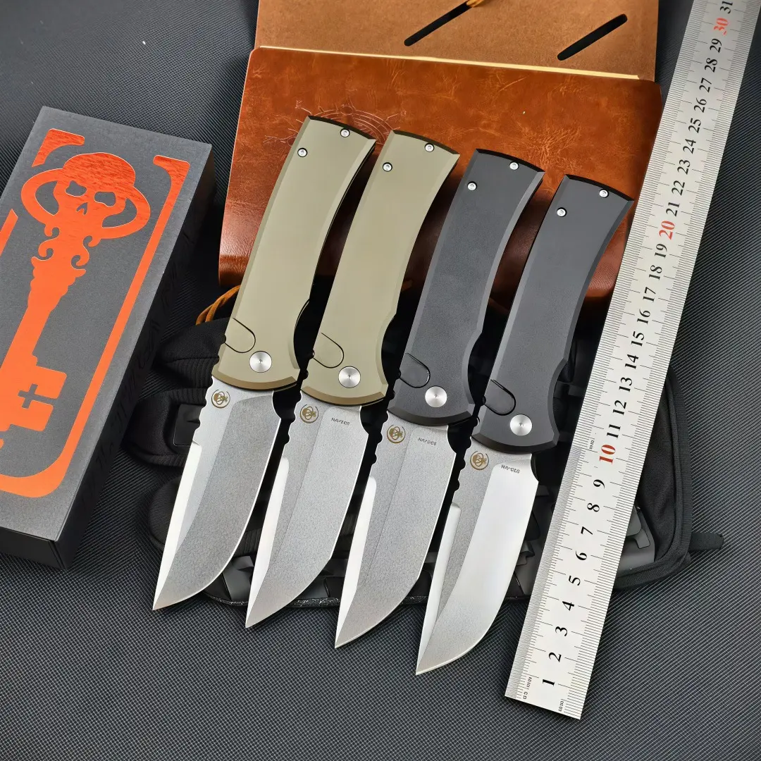 1 Premium 229 Aluminum Alloy Folding Knife with D2 Steel Sharp Blade, Tactical Equipment, Camping Portable Multipurpose Pocket Knife, Outdoor EDC Survival Hand Tool