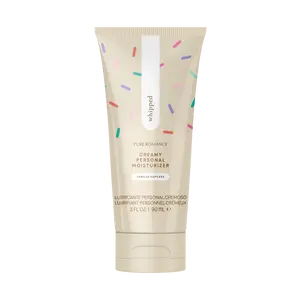 PURE ROMANCE Whipped Vanilla Cupcake Creamy Personal Moisturizer 3 FL. OZ. Hydrating & Moisturizing with Sweet Cake-like Scent for Enhanced Pleasure