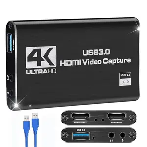 4K HDMI Capture Card USB 3.0 for Streaming & Recording