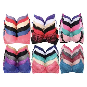 Women's 6-Item Pack Of Random Assorted Print Bras (Sizes 30A To 46DDD) Women's 6-Item Pack Of Random Assorted Print Bras (Sizes 30A To 46DDD)