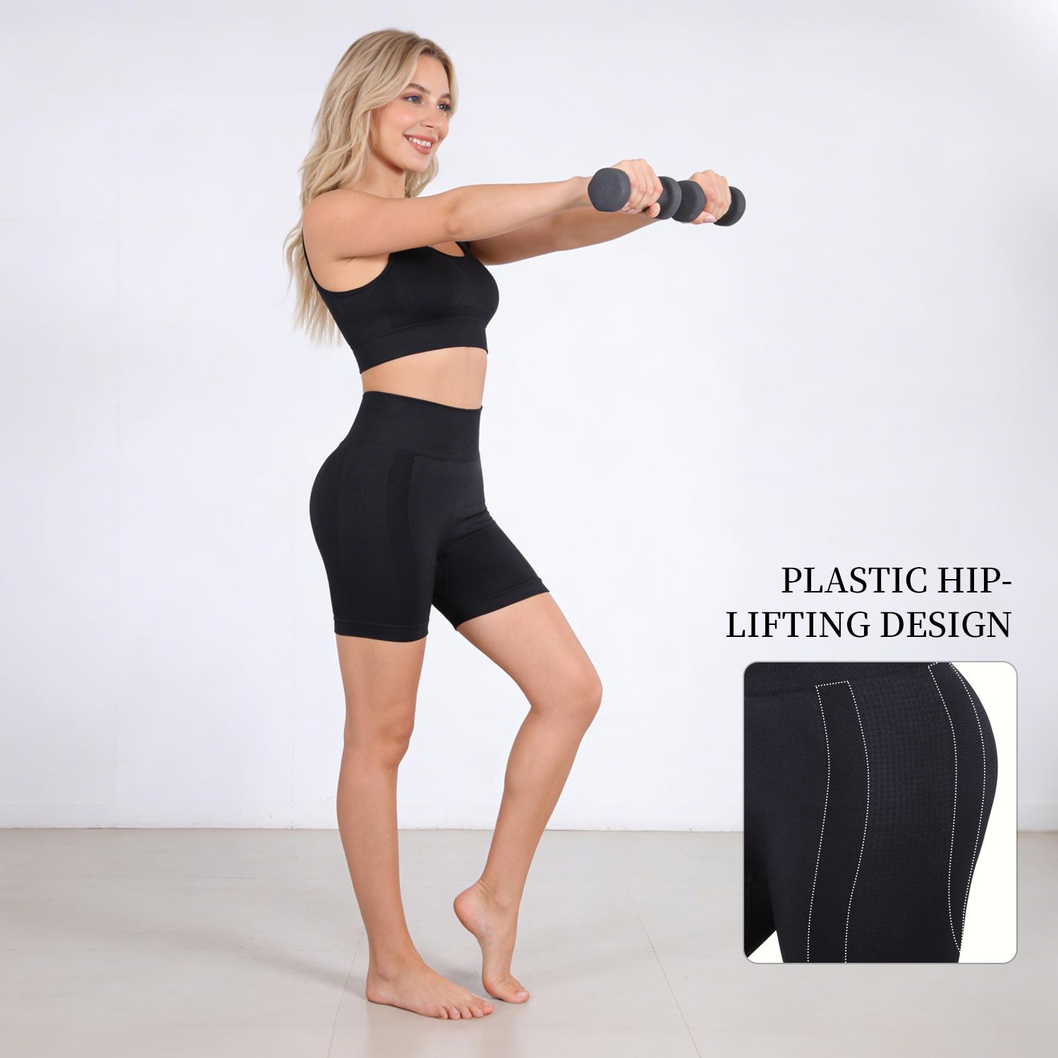 SUPAAC Women's Workout Gym Impact ShortsSeamless Hidden Scrunch Butt Lifting Athletic Bottoms Squat-Proof Mid-Rise Waistband summer thermal shorts