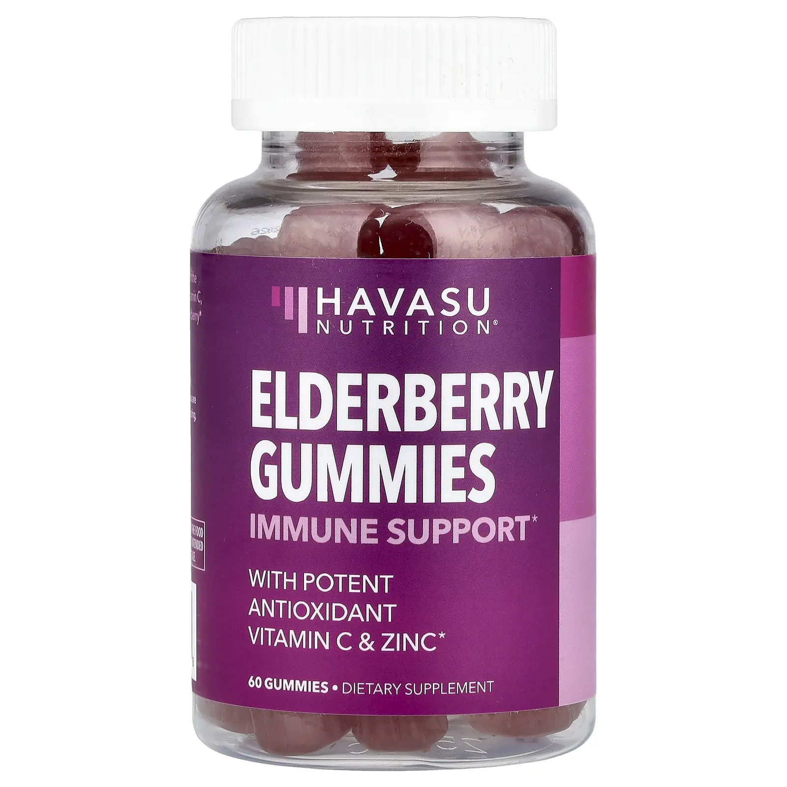 Havasu Nutrition Elderberry Gummies, 60 Gummies
