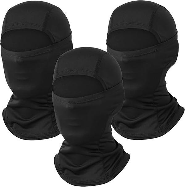 Ski Mask for Men 3 Pack Balaclava Face Mask Women Shiesty Masks Head Masks for Football Motorcycle Helmet Sun UV Protection