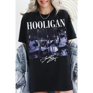 Hooligan Fan's Tee, Bangtan Boys T-shirt, World Tour 2026 Tee, Concert Merch Gift S37