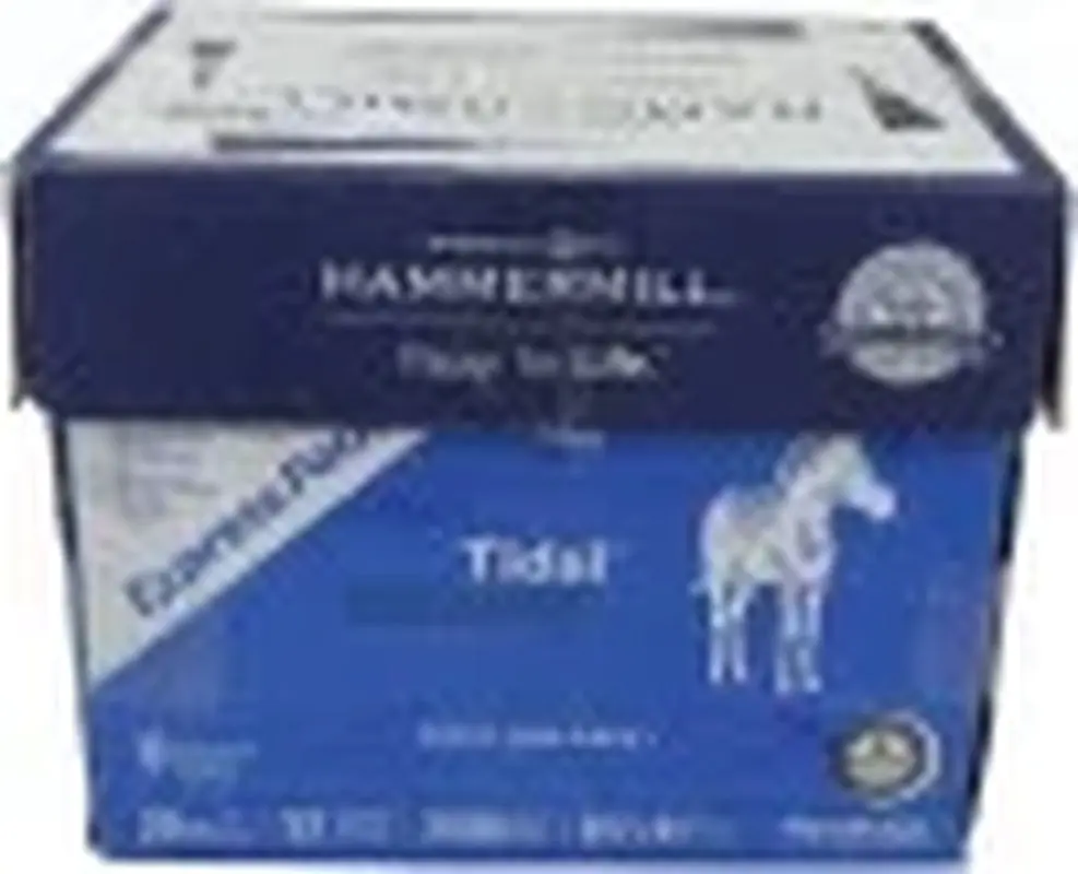 Printer Paper, 20Lb Tidal, 8.5X11, White, Express Pack, 2500 Sheets