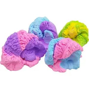 Never Dry Out Fluffy Smooth Cloud Putty Slime,Soft Drizzle Texture Stretchable Expandable Slime, Sensory Toy, Non-Toxic Soft Material, Safe & Durable Design, Perfect Gift for Kids Aged 6+, Enhances Creativity & Fine Motor Skills, Fluff Slimes